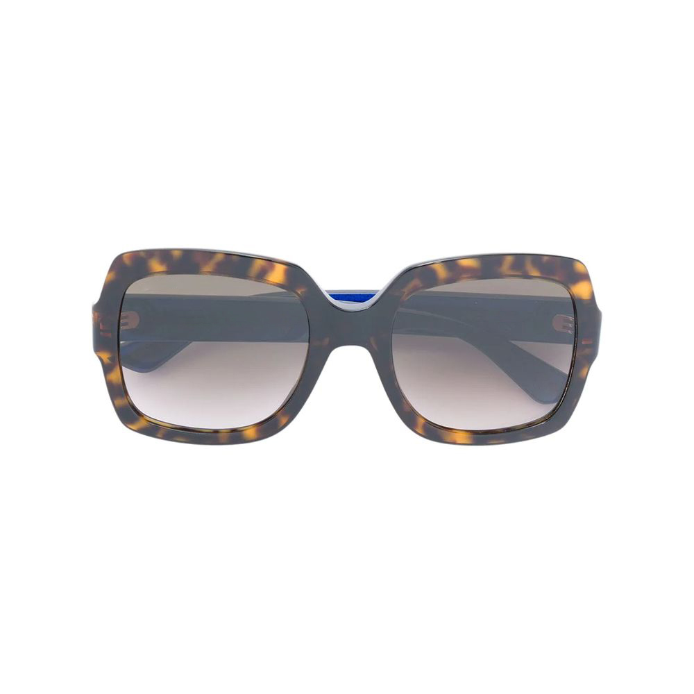 oversized tortoiseshell sunglasses