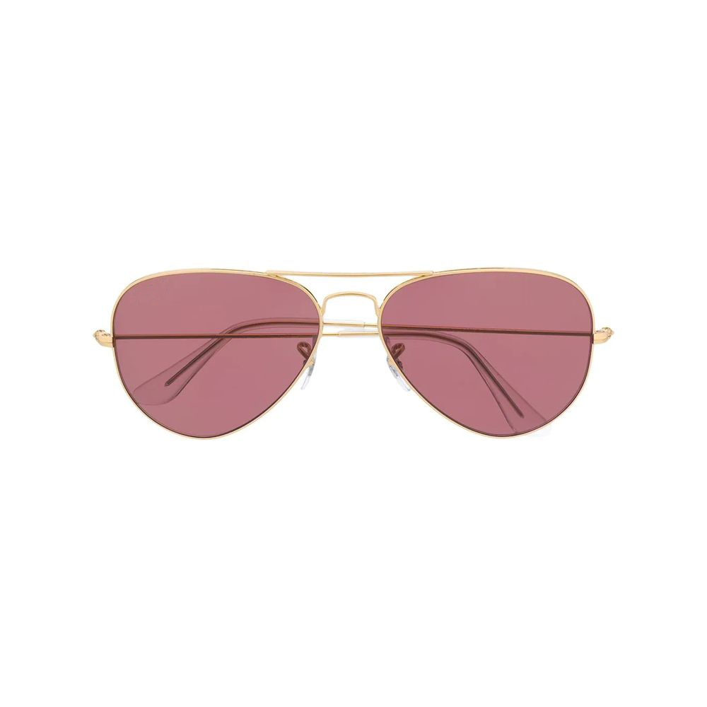 aviator-frame sunglasses