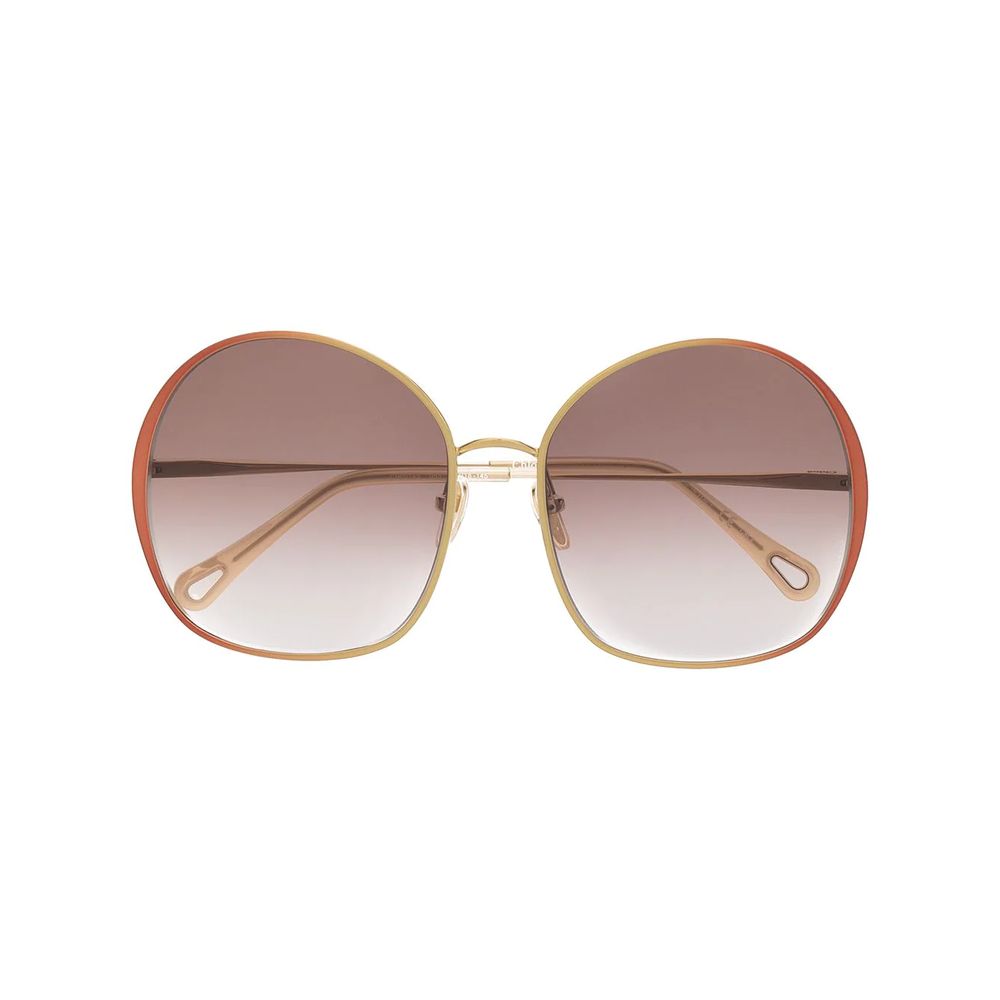 oversize-frame sunglasses