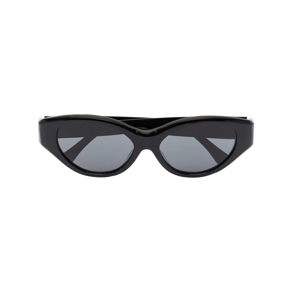 oval-frame sunglasses