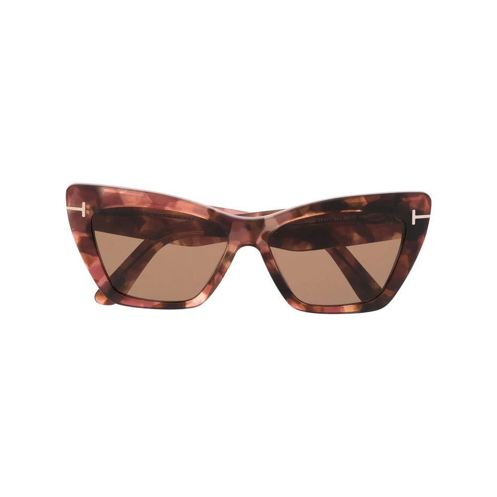 tortoiseshell cat-eye frame sunglasses
