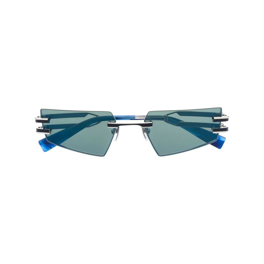 geometric double-arm sunglasses